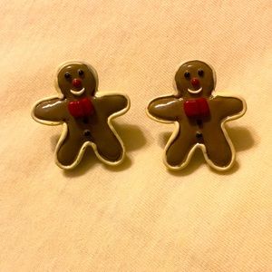 Gingerbread Holiday Earrings